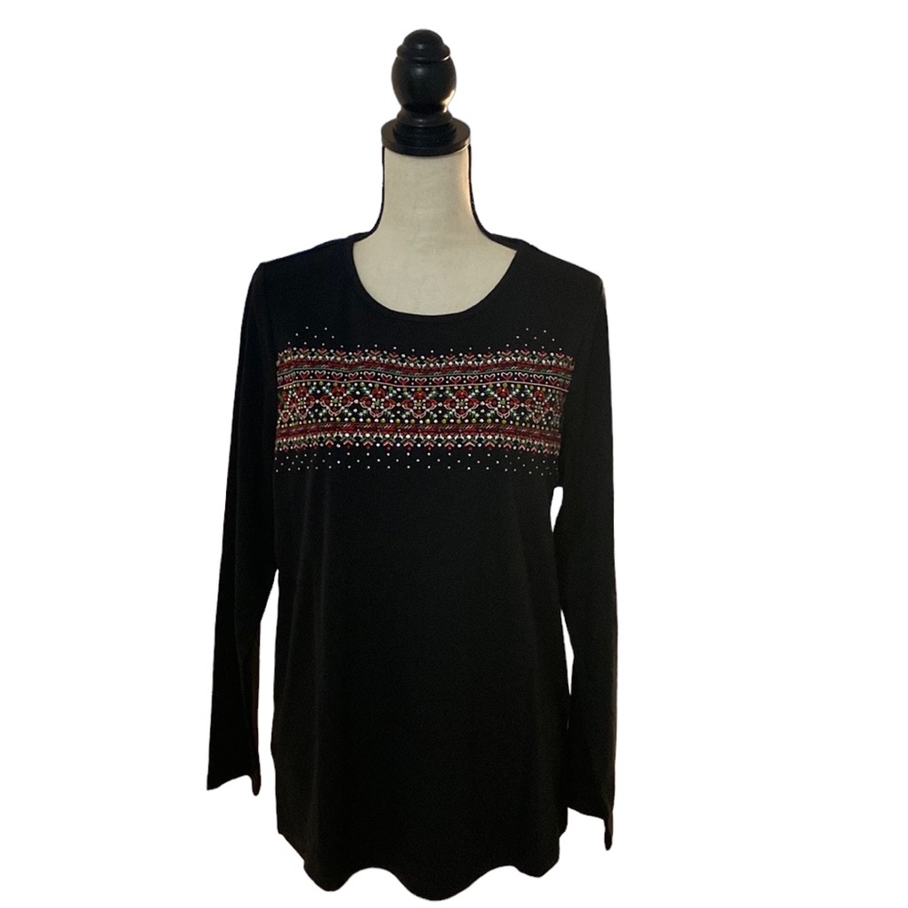 Quacker factory by Jeanne Bice Top size L